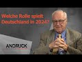 Andruck der pressetalk  2024 welche rolle spielt deutschland in 2024