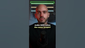 Quickly make MIDI notes the same length in #logicpro #logicprox #logicprotips #musicproduction