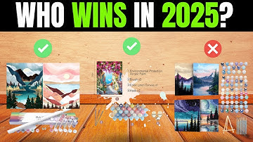 ✅ 10 Best Paint by Numbers Kits for Beginners on Amazon [2025] 🎨 For Adults & Kids | DIY Art Reviews