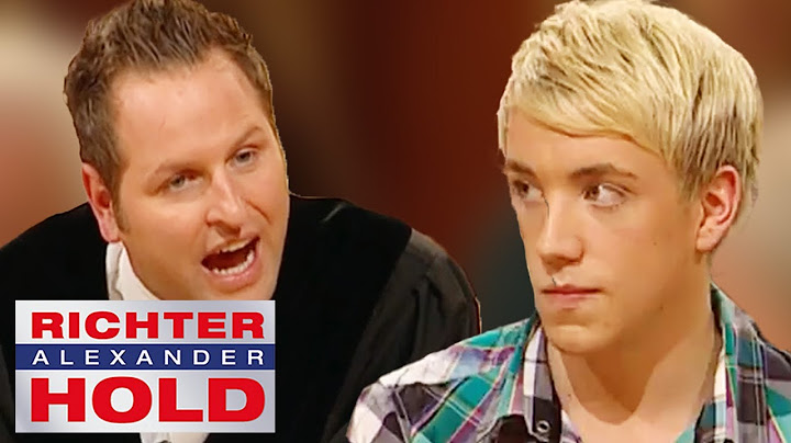 „Das ist die Wahrheit!“ Staatsanwalt glaubt dem Zeugen kein Wort! |2/2| Richter Alexander Hold