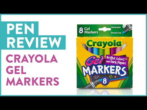 Pen Review: Crayola Gel Markers - The Well-Appointed Desk