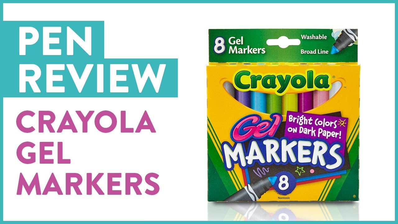 Pen Review: Crayola Gel Markers - The Well-Appointed Desk