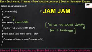 Java Constructors Output Based Questions for Placement Preparation | JAVA Output Based Problem