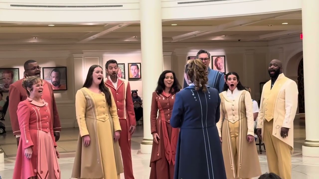 Voices of Liberty at Epcot pavilion Disney world 