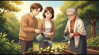 Brother, Sister & Grandma 🌿 | A Quiet Peaceful Day#shorts  screenshot 5