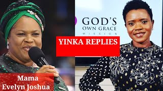 Prophetess Yinka BOLDLY Replied  Mama Evelyn Joshua...