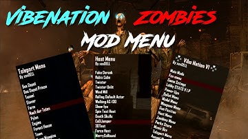 Bo2 VibeNation V1 Zombies Mod Menu + DOWNLOAD!