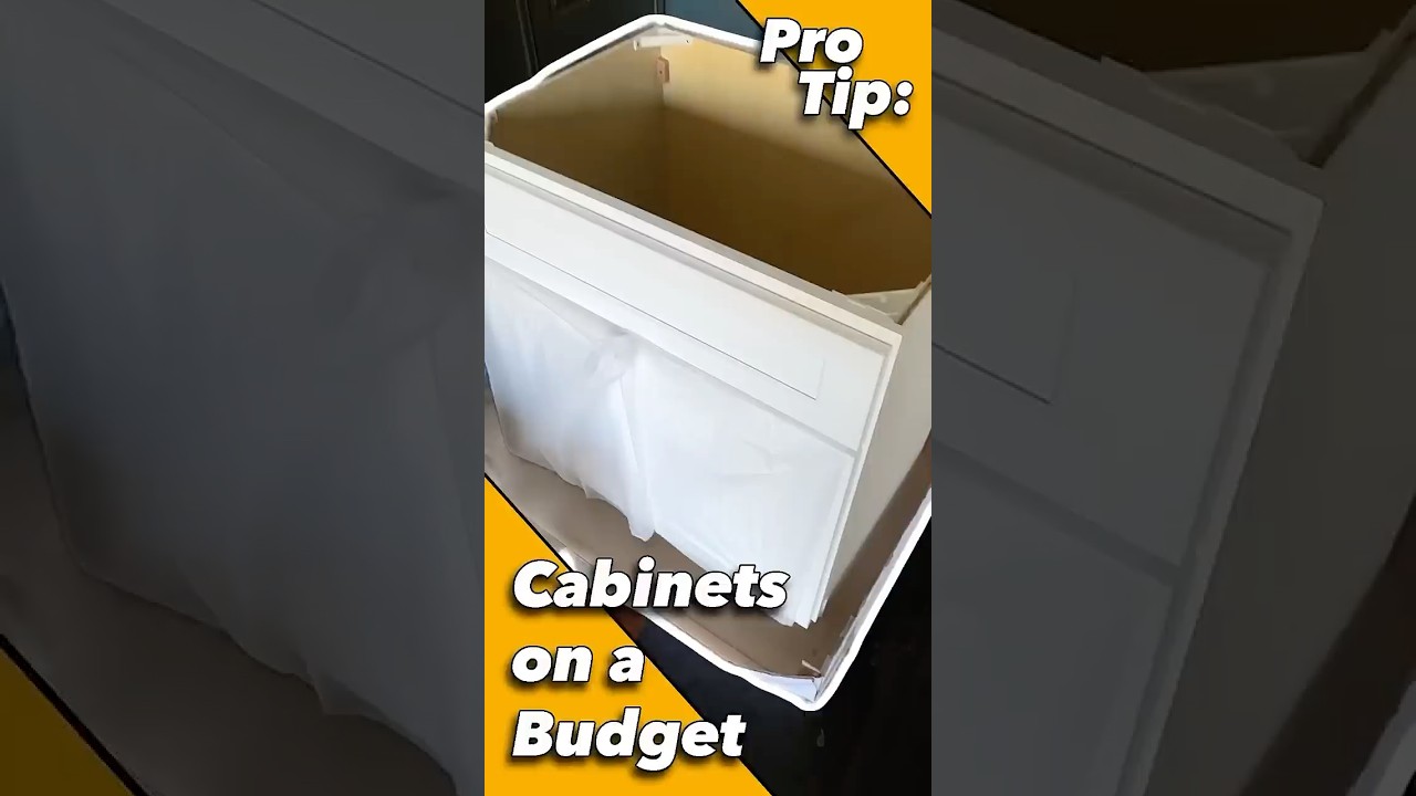 Pro Tip: Cabinets on a Budget