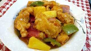 Sweet and Sour Pineapple Fish | Mother's Own Kitchen