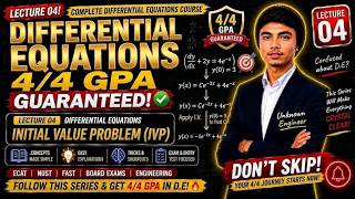 Initial Value Problems Finally Made EASY! 😳 | Solve D.E. Step-by-Step | Lecture 4