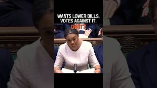 She Wants Lower Bills Then Votes Against It