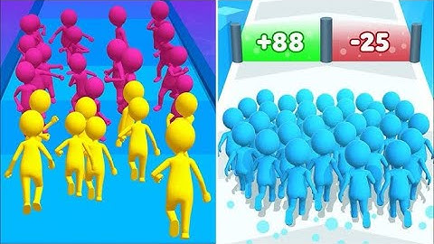 Count Master 3d vs Join clash 3d All Levels Game Mobile Walkthrough iOS, Android Games Update 2025