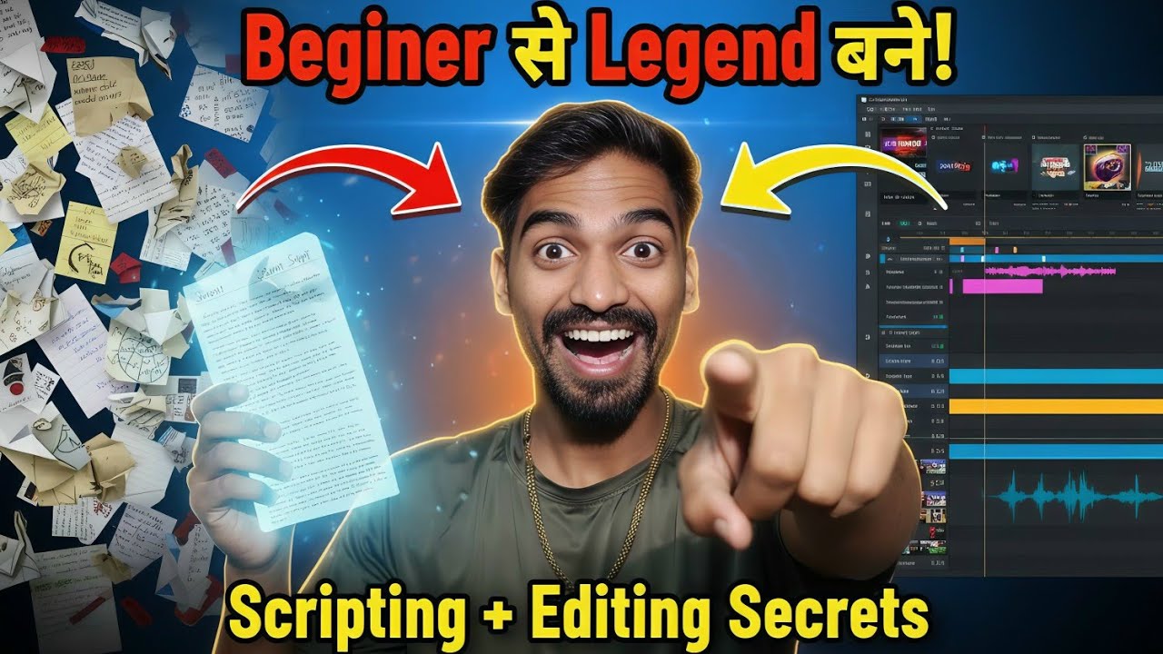 How to Write Pro Video Scripts Like a Legend: Beginner to Ultra Pro Max Masterclass + Editing Tips