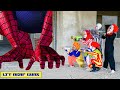 LTT Nerf Guns: Spider Man Warrior X-Shot Nerf Guns Fight Criminal Group Killer Escape From Enemy