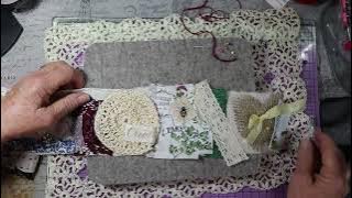 Ribbon Roll Slow Stitch: Part 2