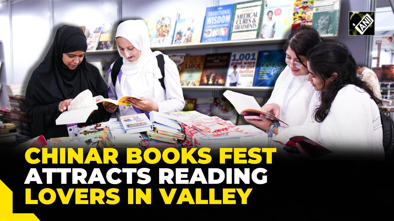 Chinar book festival attracts thousands of reading lovers in Kashmir