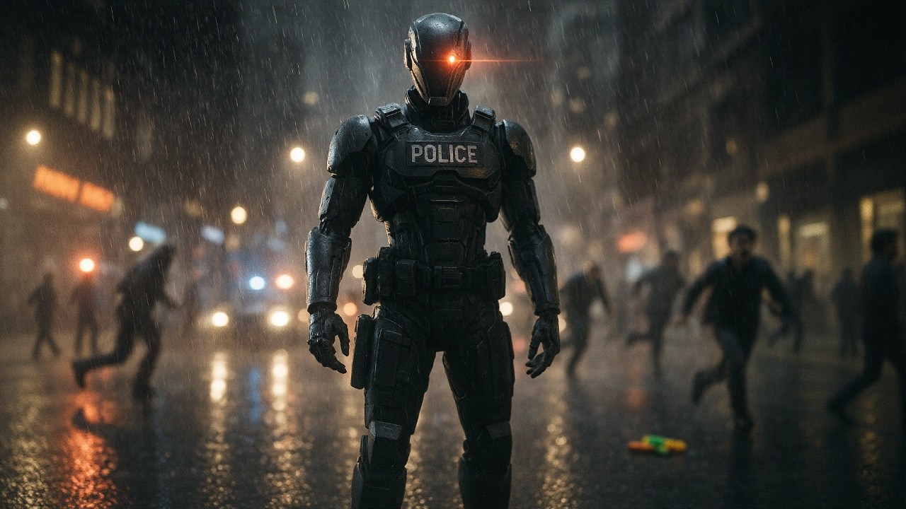 THEY BUILT IT! 🤖 Real-Life TERMINATOR COP Unleashed on Public (IS THIS THE END?!)