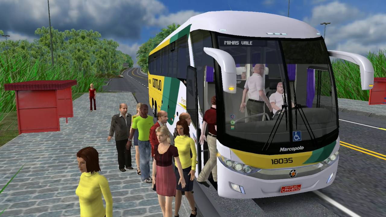 OMSI 2 - Marcopolo G7 Paradiso 1200 Scania K380 - Mapa Minas Vale ACIDENTE