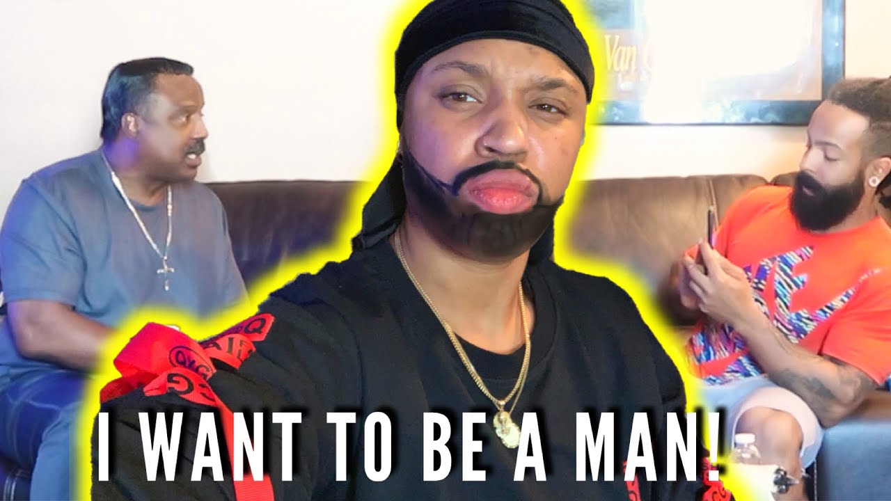 I Want to Be a MAN Prank on my Grandpa!! (Didn't React Well)