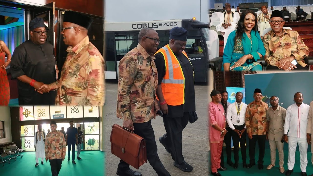 Peter Obi Speaks At Democracy Dialogue In Ghana Hosted by Goodluck Jonathan Foundation 