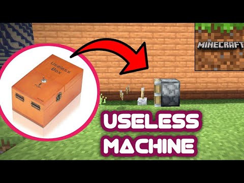 how make useless box in minecraft pe - YouTube