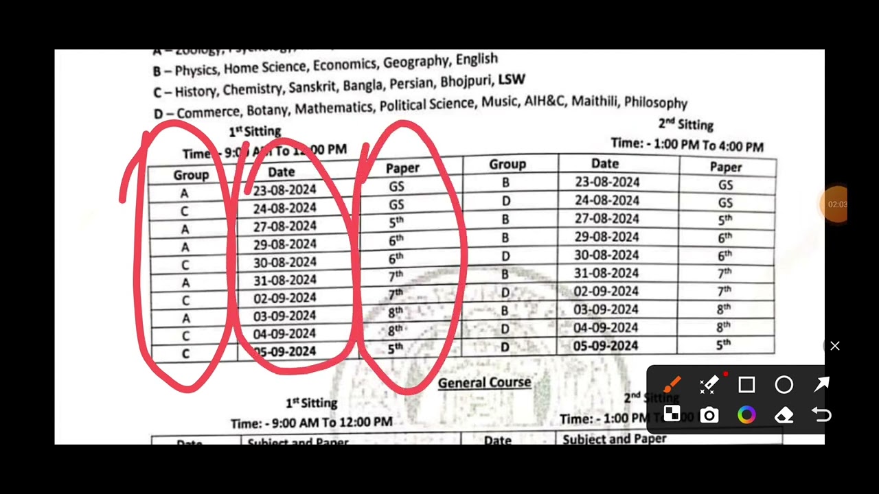 Exam Routing #Brabu Part III Final Exam Routing 2024 | brabu part 3 new exam routine ...