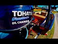 How to Change the OIL: 25hp TOHATSU (gheenoe)