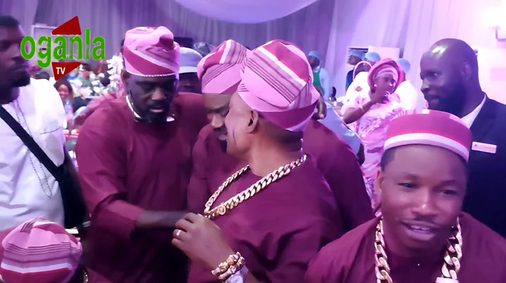 SO RESPECTFUL! ALABI PASUMA WALKS ROUND TO GREET FANS& GUEST!MOMENT ACTRESS KEMI KOREDE WELCOME HIM