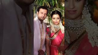 Actress Trisha Krishnan With Her Husband Unseen Marriage Photos