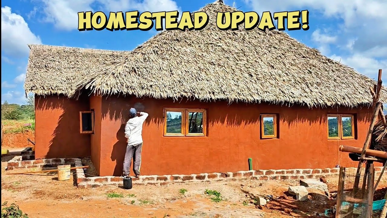 Будущее нашего африканского поместья! | Большой прогресс в строительстве полов, стен и что дальше?