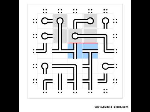 Pipes Tutorial - #2 Solving a Pipes Puzzle
