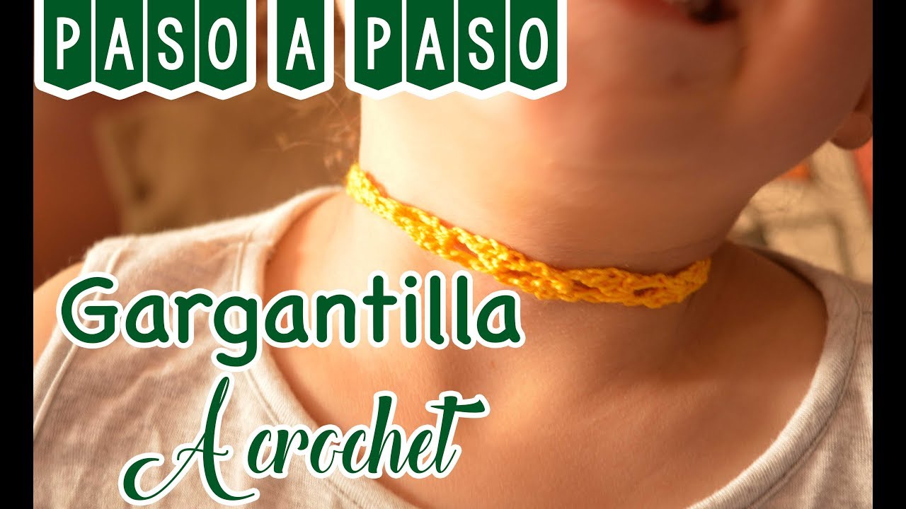 Gargantilla Básica a Crochet