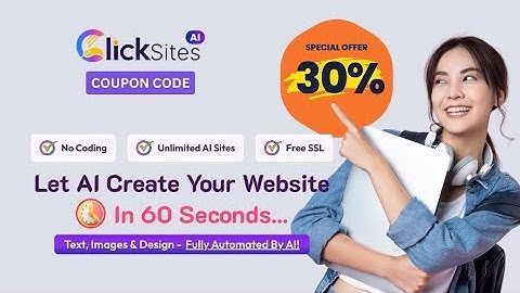 New ClickSites AI Coupon Code – Save 20% Instantly on AI Website Builder!