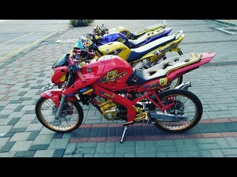 Video Modifikasi Motor Yamaha New Vixion Lighting Drag 