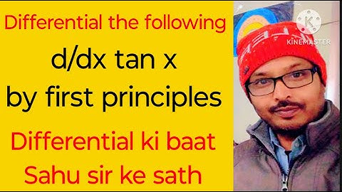 WHAT is the Derivative of Log x using First Principles?