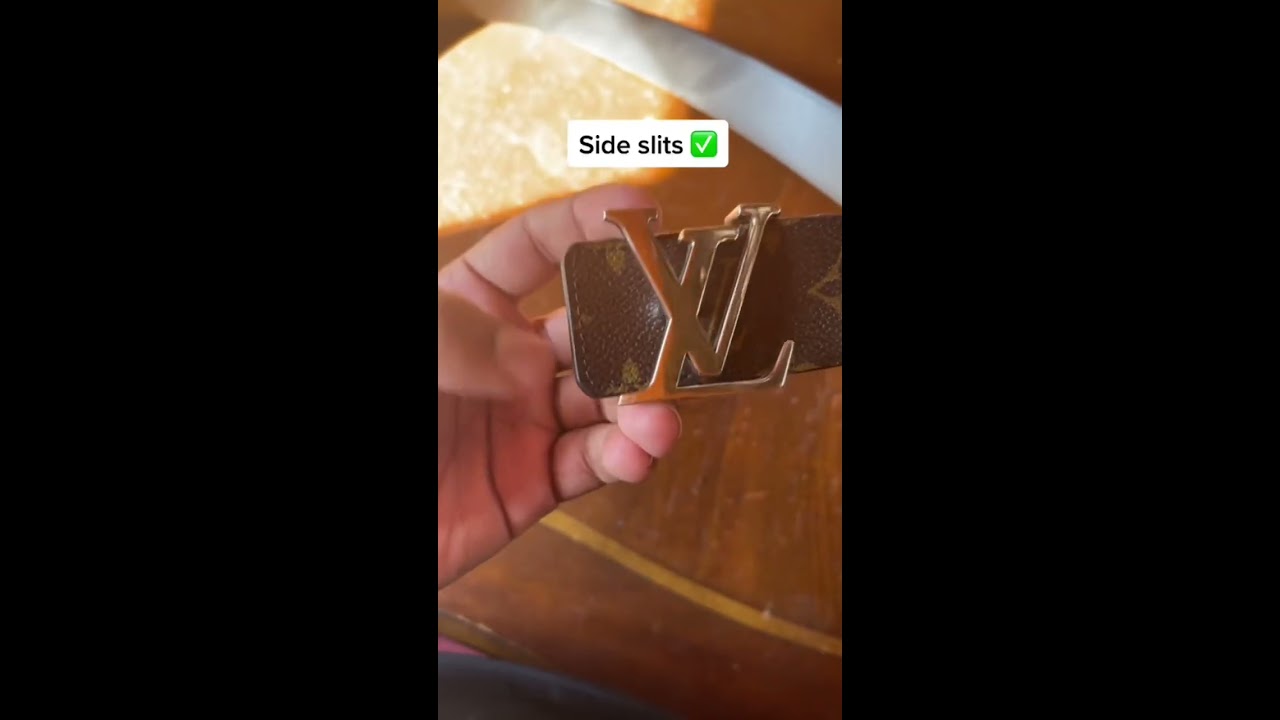 Real Vs Fake Louis Vuitton HOW TO SPOT A FAKE LOUIS VUITTON BELT