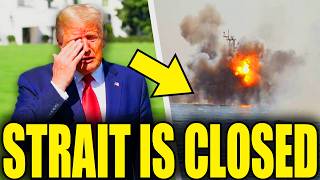 Trump Cries As Strait Closes
