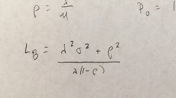 M/G/1 & other queues