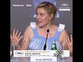 Conférence de presse : Greta Gerwig, présidente du jury du festival de Cannes 2024 !