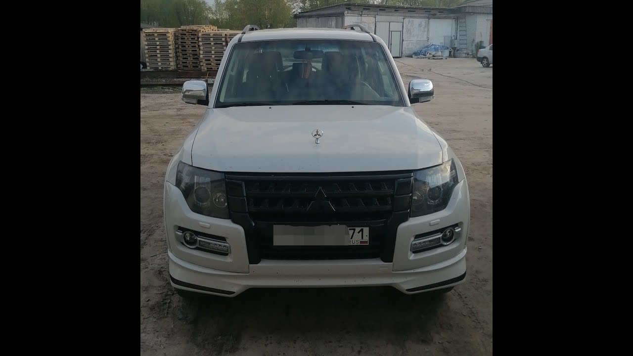 Антикор нового Mitsubishi Pajero 4. - YouTube
