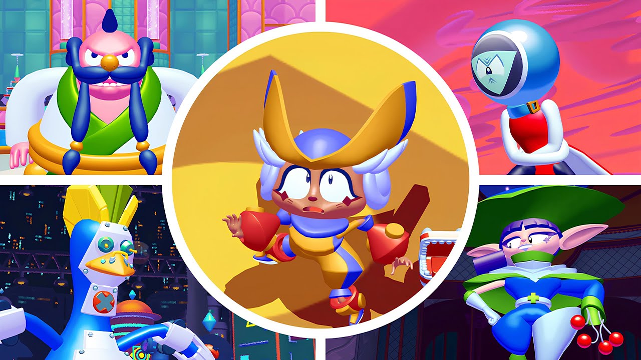 Penny’s Big Breakaway - All Bosses + Ending [No Damage]