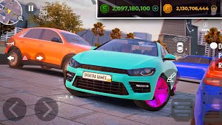 Real Car Parking Master - VOLKSWAGEN SCIROCCO parking - Money MOD APK - Android Gameplay #41 screenshot 5