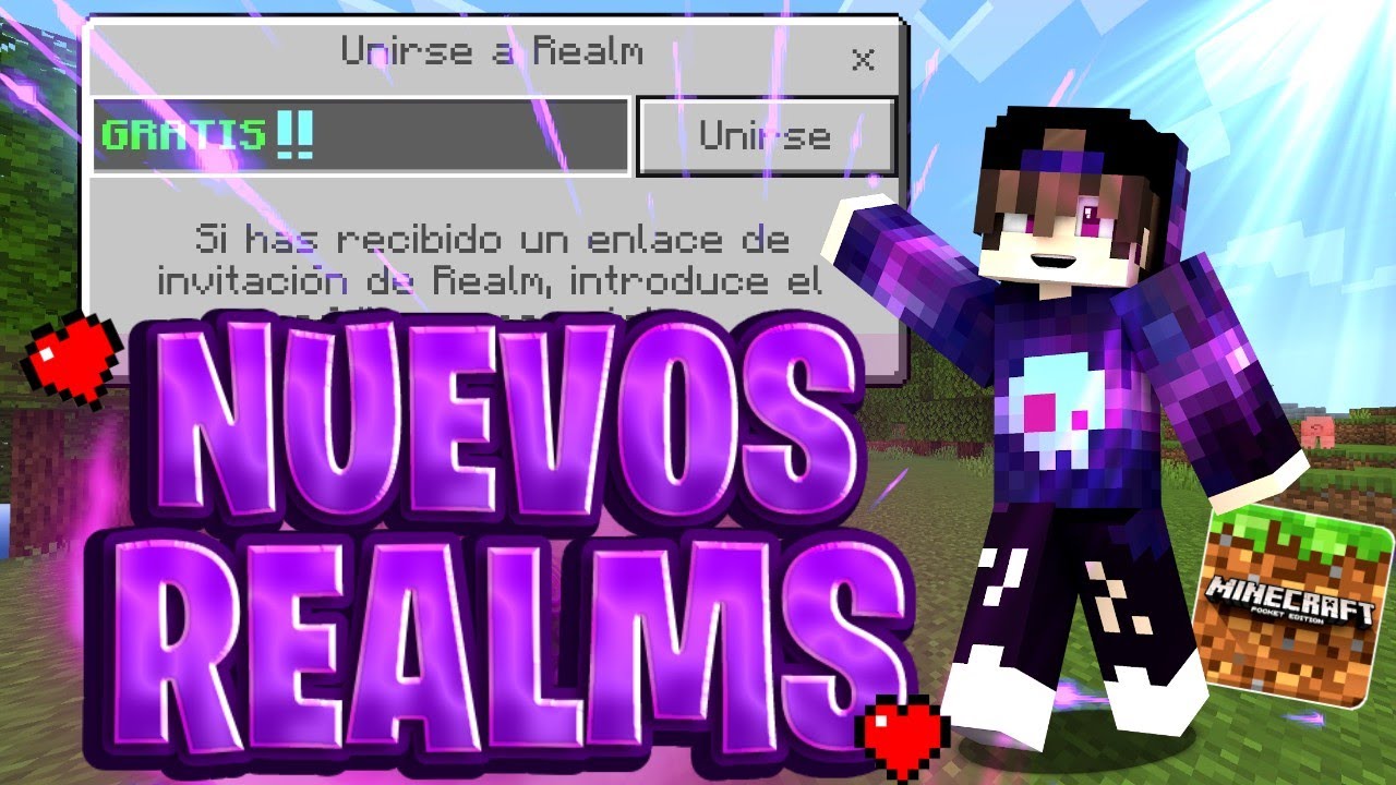 Top 5 Realms Públicos para Minecraft PE 1.19.21 y 1.19.22 ⭐ Realms para