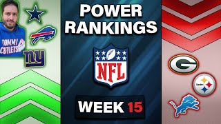 Week 15 NFL Power Rankings!