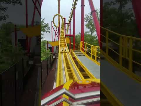 The Flash: Vertical Velocity Front Row POV- Six Flags Great Adventure 2026