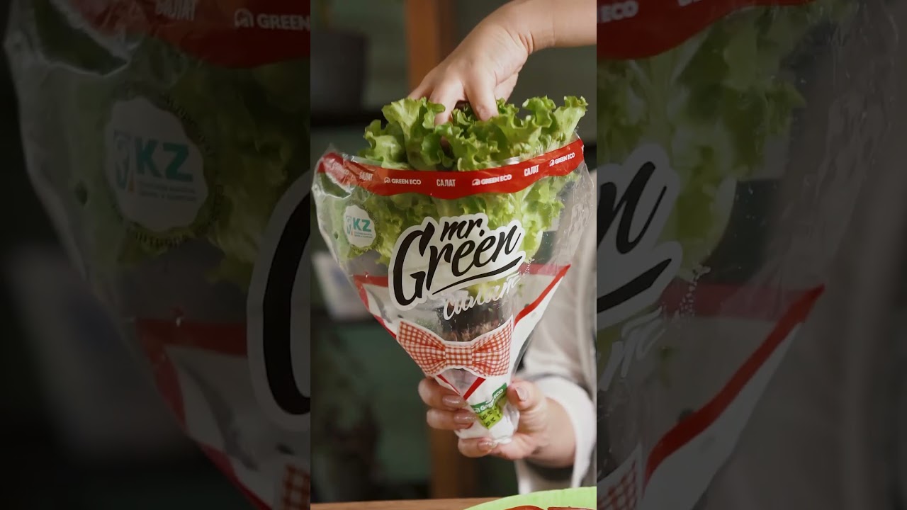 Быстрый легкий перекус с зеленью Green Eco  