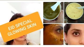 Get Supper Brighten Skin in Short Time | Glowing Face Mask - 2 ways | EID SPECIAL | BY SAN