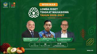 Sosialisasi Lomba Riset Mahasiswa 2026-2027