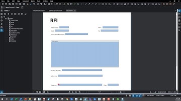 Automatic Forms Creation in Bluebeam Revu