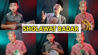 SHOLAWAT BADAR - Pake Musik Sederhana | Cover ( Ayi Supriatna & Rifaldi )